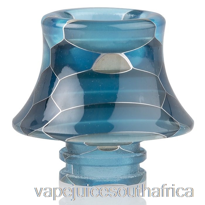 Vape Juice South Africa 510 Cone Snake Skin Resin Drip Tip Light Blue